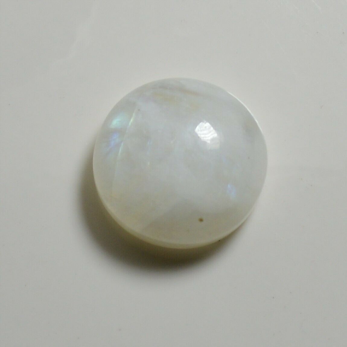 6 Carat Real Rainbow Moonstone Gemstone Round June Birthstone Jewelry