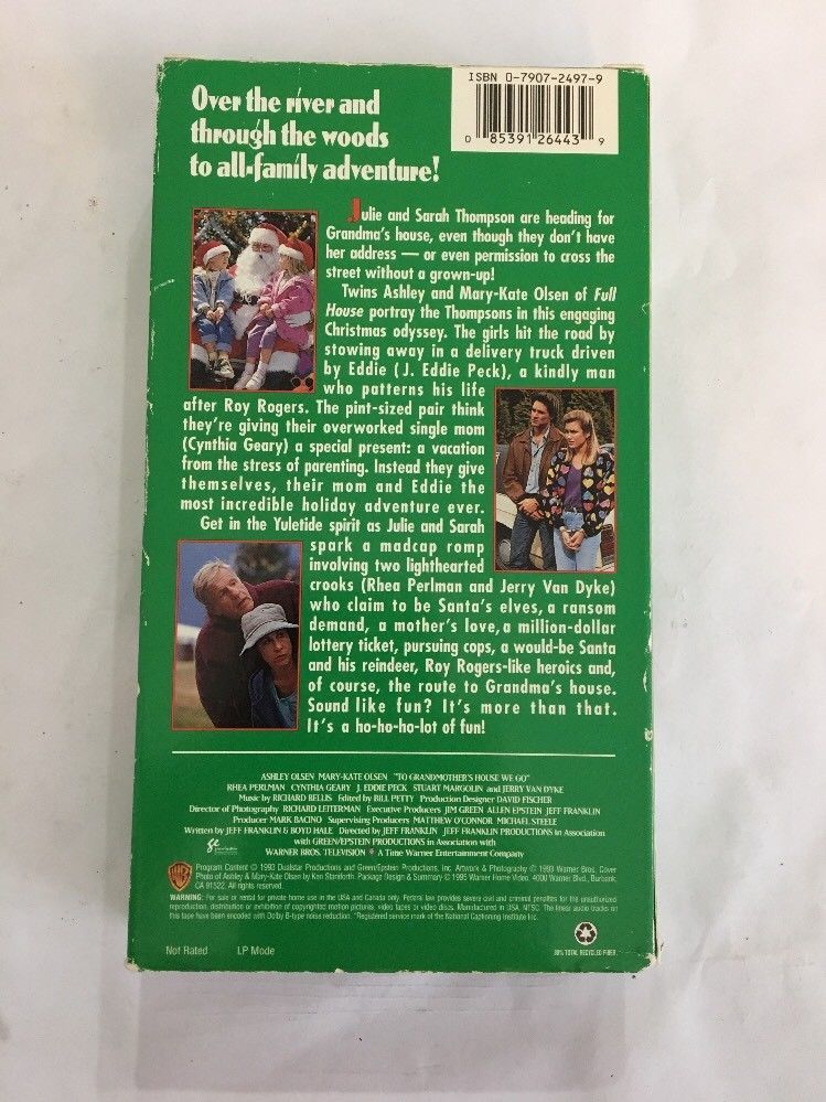 To Grandmother's House We Go (VHS,1995)TESTED-RARE VINTAGE-SHIPS N 24 ...