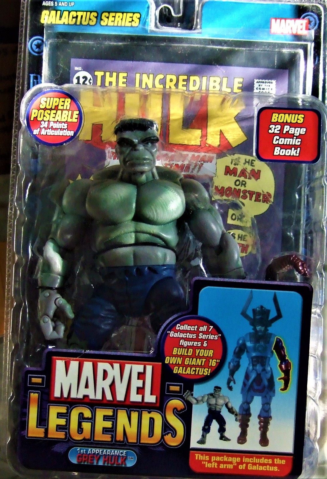 marvel legends 1st appearance hulk