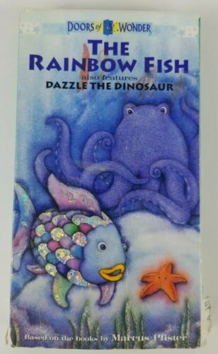 The Rainbow Fish Vhs Featuring Dazzle The Dinosaur 1997 Sony Movie 