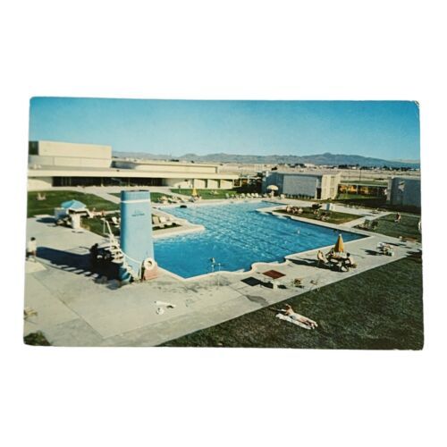 1950s Las Vegas Nevada Hacienda Hotel Casino Swimming Pool Vintage ...