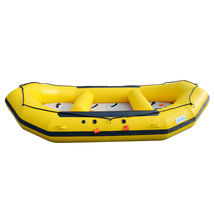 BRIS 1.2mm 12ft Inflatable White Water River Raft Inflatable Boat FloatingTubes image 4