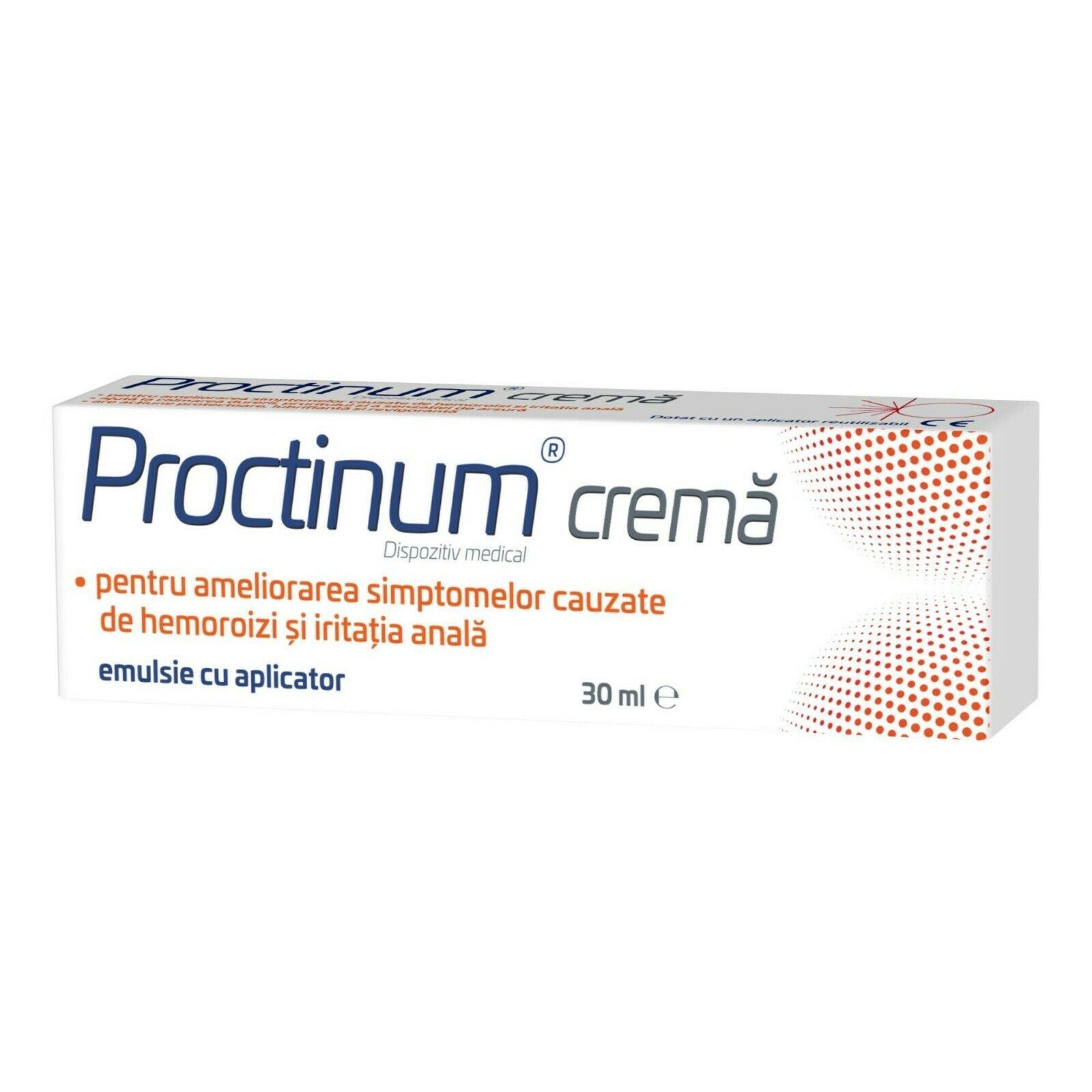 Proctinum Fast Relief Cream Anal Fissures Hemorrhoids Anal Eczemas 30ml Other Natural Remedies