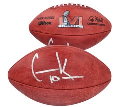 MATTHEW STAFFORD Autographed SB LVI Champs SB Champ Football FANATICS LE  9/56 - Game Day Legends