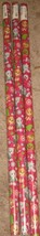 NEW Hot Pink Paw Patrol Christmas Gift Wrapping Paper 3 Rolls=60 sqft Ma... - $27.71
