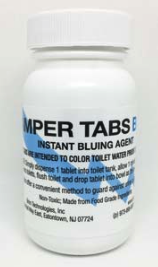 NEW Brim Tamper Tabs Blue Instanced Drug testing Bluing Agent Tablets 100 Count Drug Testing