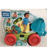 Mega Blocks Elephant Parade learn play Building Kit 25 Piece Toddler Pul... - $25.99