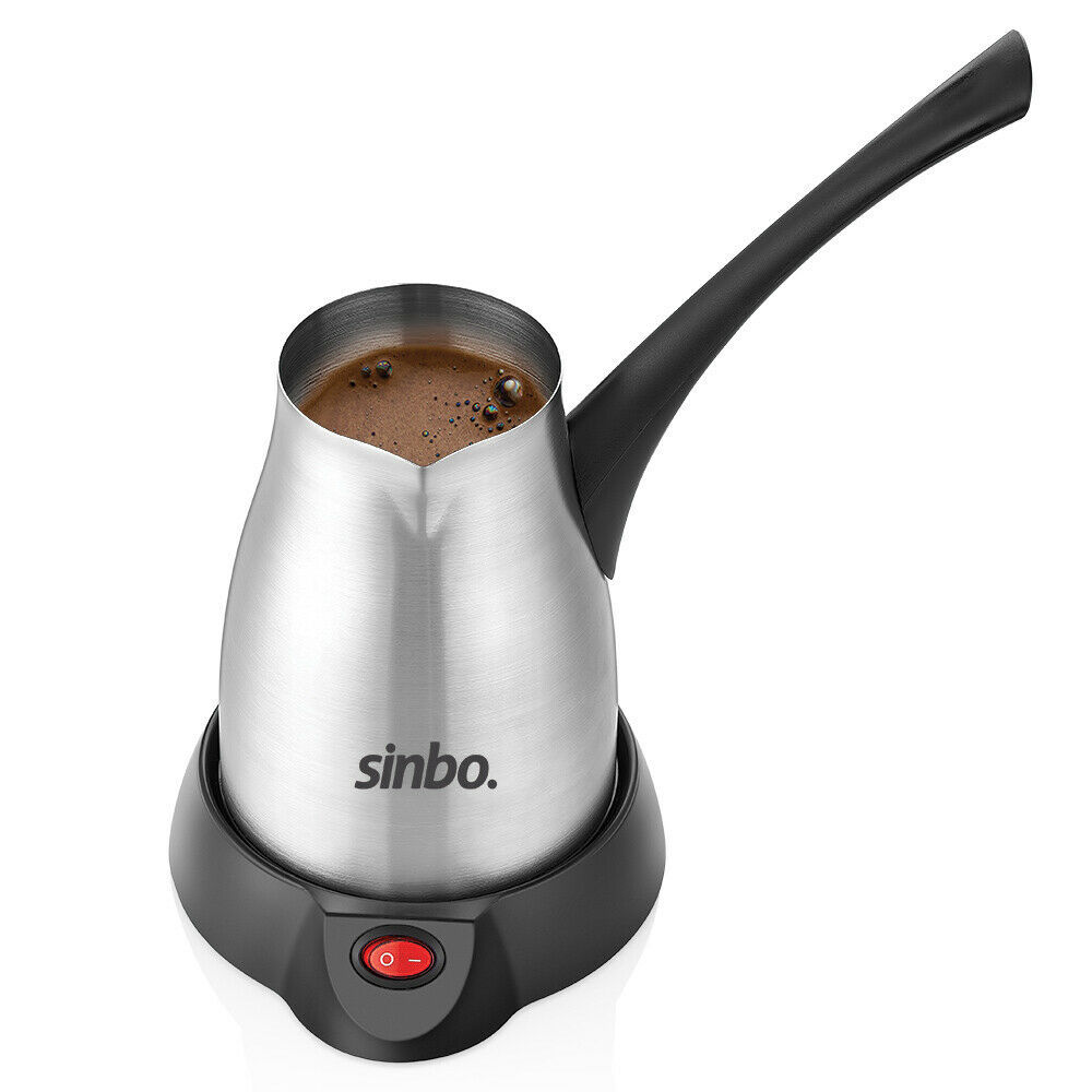 SINBO SCM2943 Stainless Steel Turkish Greek Coffee Maker Machine Pot