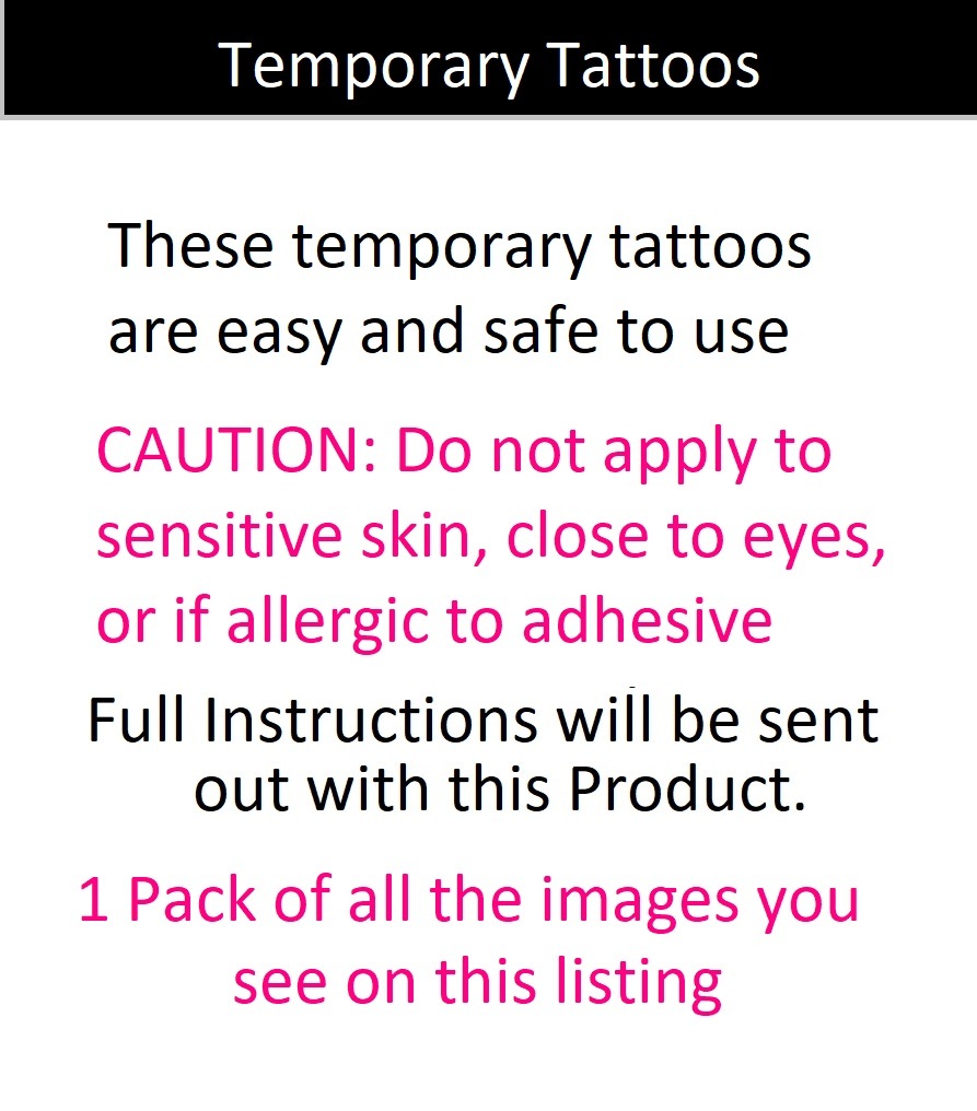 Italy Temporary Tattoos - Temporary Tattoos