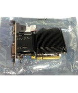 EVGA NVIDIA Geforce GT710 01G-P3-2710-KR 1GB PCIe Graphics Card - $59.40