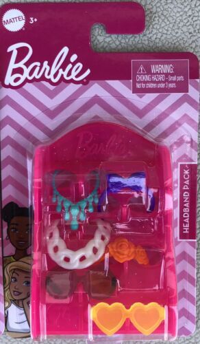 3 PK Barbie Doll Accessories Handbags Shoes Headbands Sunglasses Mattel 2020 for sale online