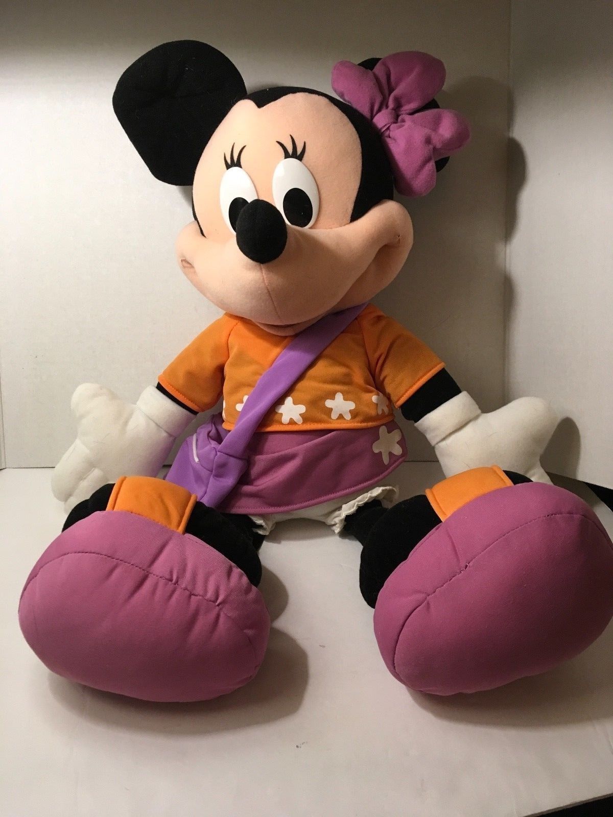 Disney Jumbo Minnie Mouse Plush Stuffed Animal 26 Inch - Disney