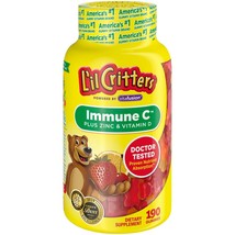 Lil Critters Immune C Plus Zinc and Vitamin D 190 Gummies+ - $24.74