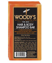 Woody's Hair and Shampoo Body Bar, 8 ounces