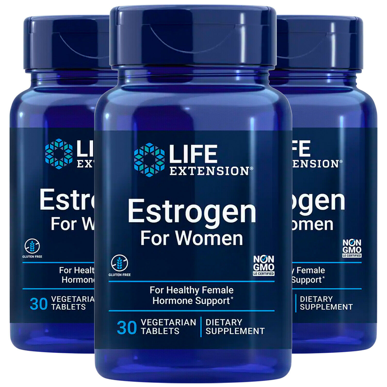 Life Extension Estrogen For Women 3X30tabs Brocc/Estro8PN/Licorice/Vitex NonGMO