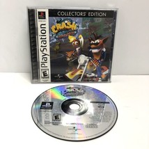Crash Bandicoot Warped (Sony PlayStation 1, 1998) Collector’s Edition CIB PS1 - $16.82