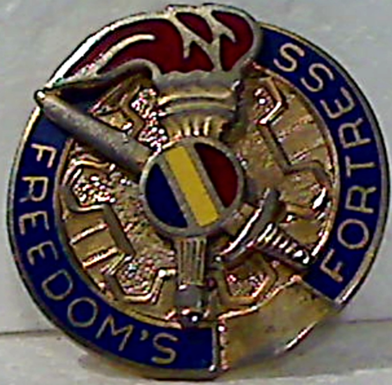 US Army TRADOC Fort Monroe Freedom's Fortress Vintage NS Meyer DI Crest ...