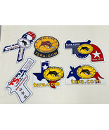 Texas State rifle association car magnets lot of 6  - $16.40