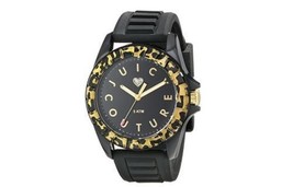 NEW Juicy Couture Women's 1901161 Juicy Sport Analog Display Quartz Black Watch  - $60.45