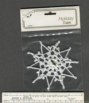 Vintage Unopened Sterling Inc. Crochet Pointed Starburst Christmas Tree ... - $2.99