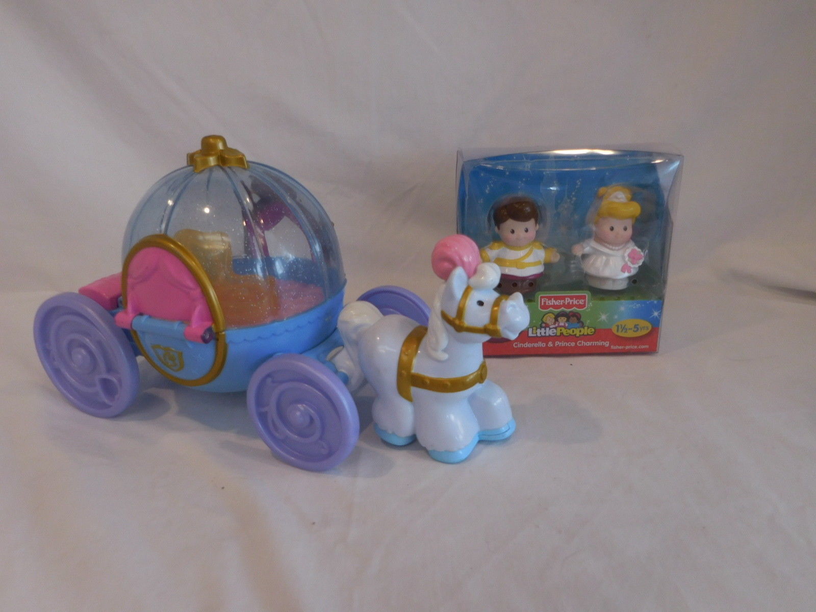 fisher price little people princess carriage