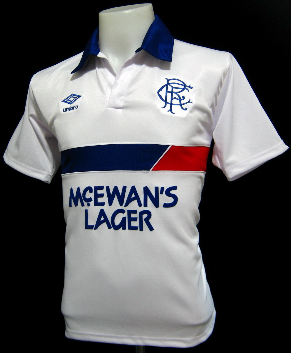 retro rangers football shirts