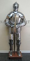 NauticalMart Medieval Reenactment 16th Century Knight Full Suit of Armor image 2