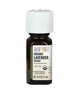 Aura Cacia 100% Pure French Lavender Essential Oil Certified Organic .25... - $15.42