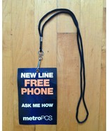 Metro PCS Free Phone Lanyard with Drawstring  - $13.85