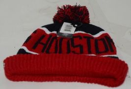 Forty Seven Brand NFL Licensed Houston Texans Red Pompom Winter Cap image 2