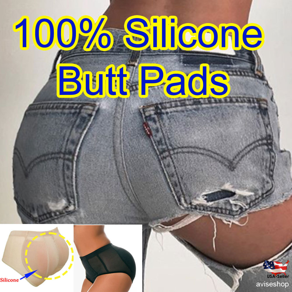Best 100% Silicone Butt Removable Pads buttock Enhancer Shaper Brief Panties