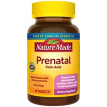 Nature Made Prenatal Multivitamin with Folic Acid, Prenatal Vitamin and Mineral  image 3