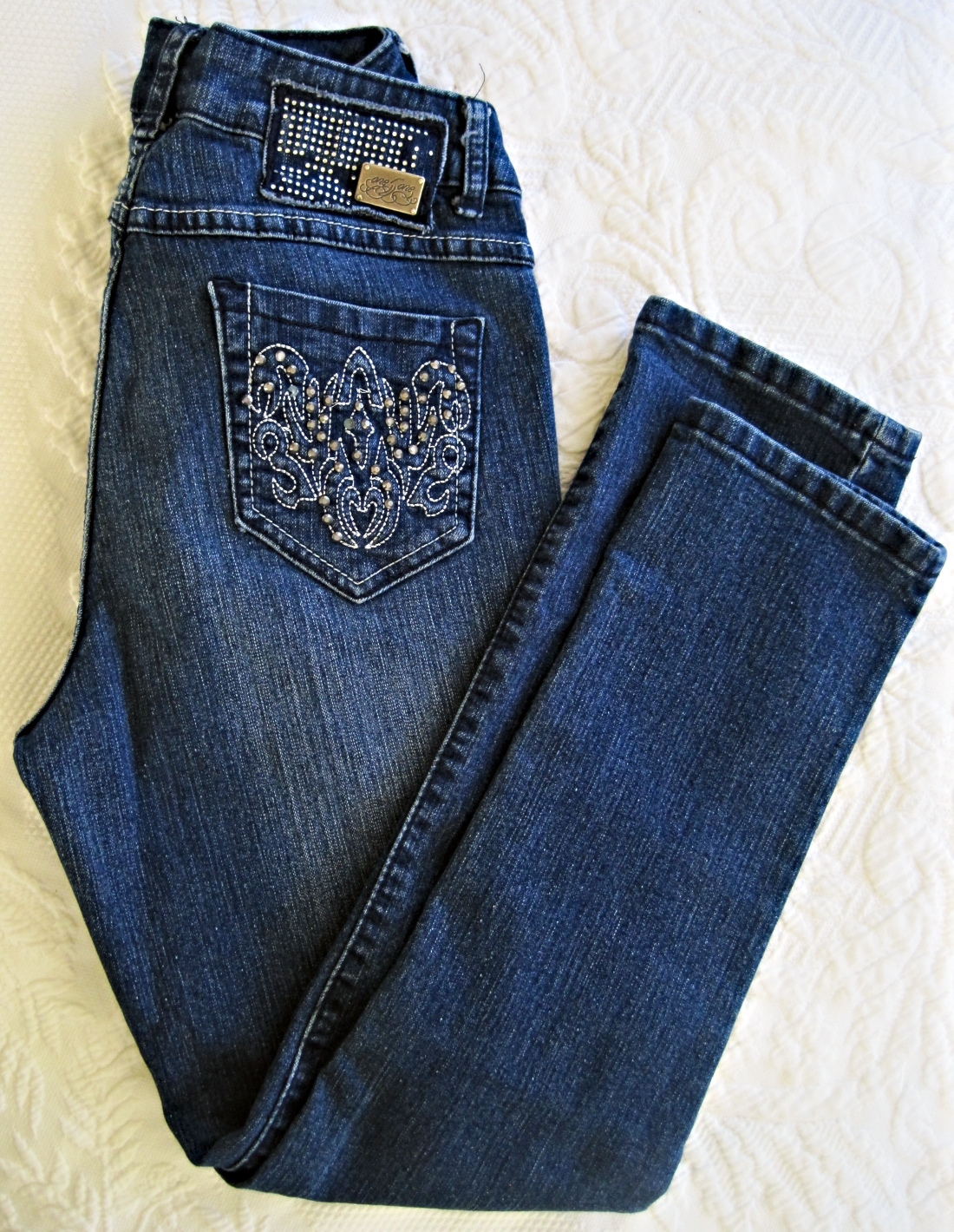 One 5 One Womens Denim Jeans Bling Pockets And 50 Similar Items