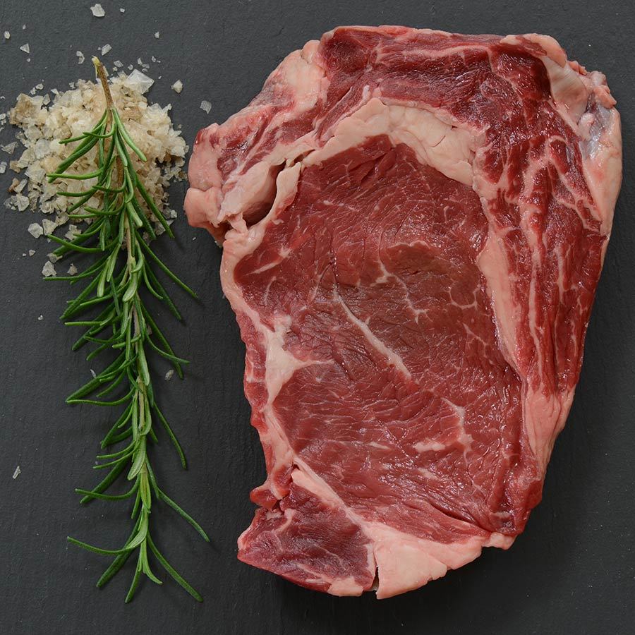 Grass Fed Beef Rib Eye, Cut To Order - 9 lbs, 2-inch steaks - $258.36