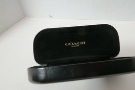 Coach Original Hard Clamshell Black Sunglass Eyeglass Case 6.5&quot;L Inside - $16.00