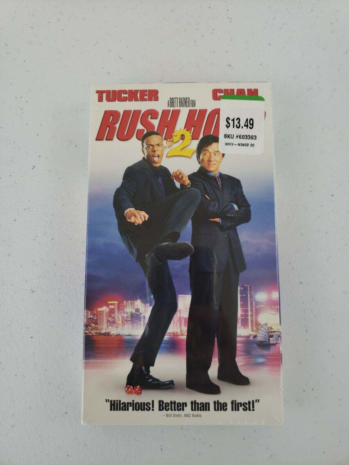 Rush Hour 2 VHS New Sealed Jackie Chan & Chris Tucker - VHS Tapes