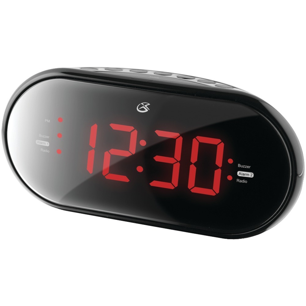 Gpx Dual Alarm Clock Radio GPXC253B - Alarm Clocks