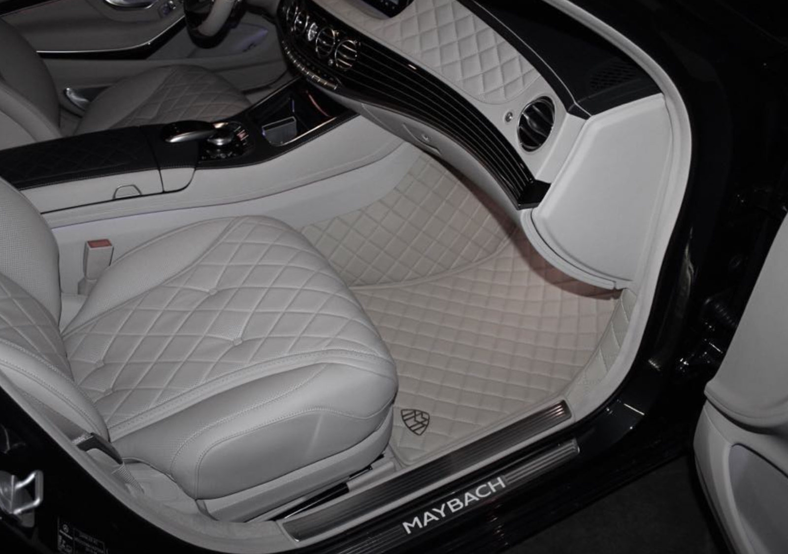 Mercedes Maybach S550 S600 W222 Diamond Stitch Floor Mats 2016 2017 Floor Mats & Carpets