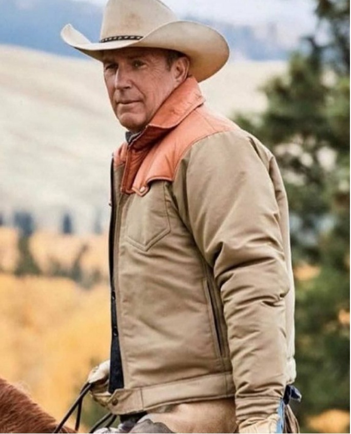 KEVIN COSTNER JOHN DUTTON COW BOY COSTUME JACKET AND VEST - ALL SIZES ...