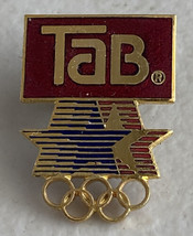 Olympic Pin: 1984 Los Angeles Olympic Pin TAB Pin Tab Olympic Pin Pre-Di... - $11.87