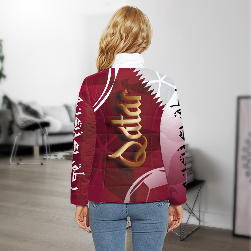 Qatar Soccer 2023 FIFA Women's World Cup Puffer Jacket SoccerWorld Cup