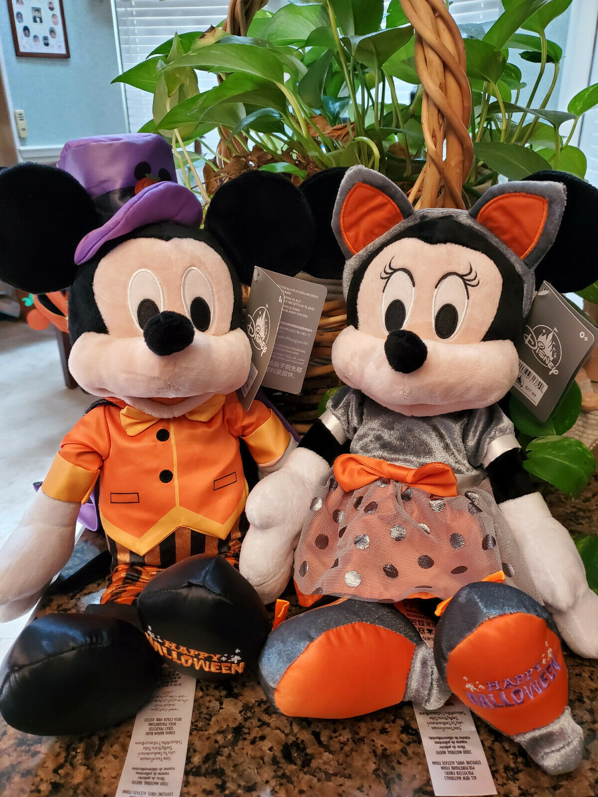 mickey halloween plush 2021