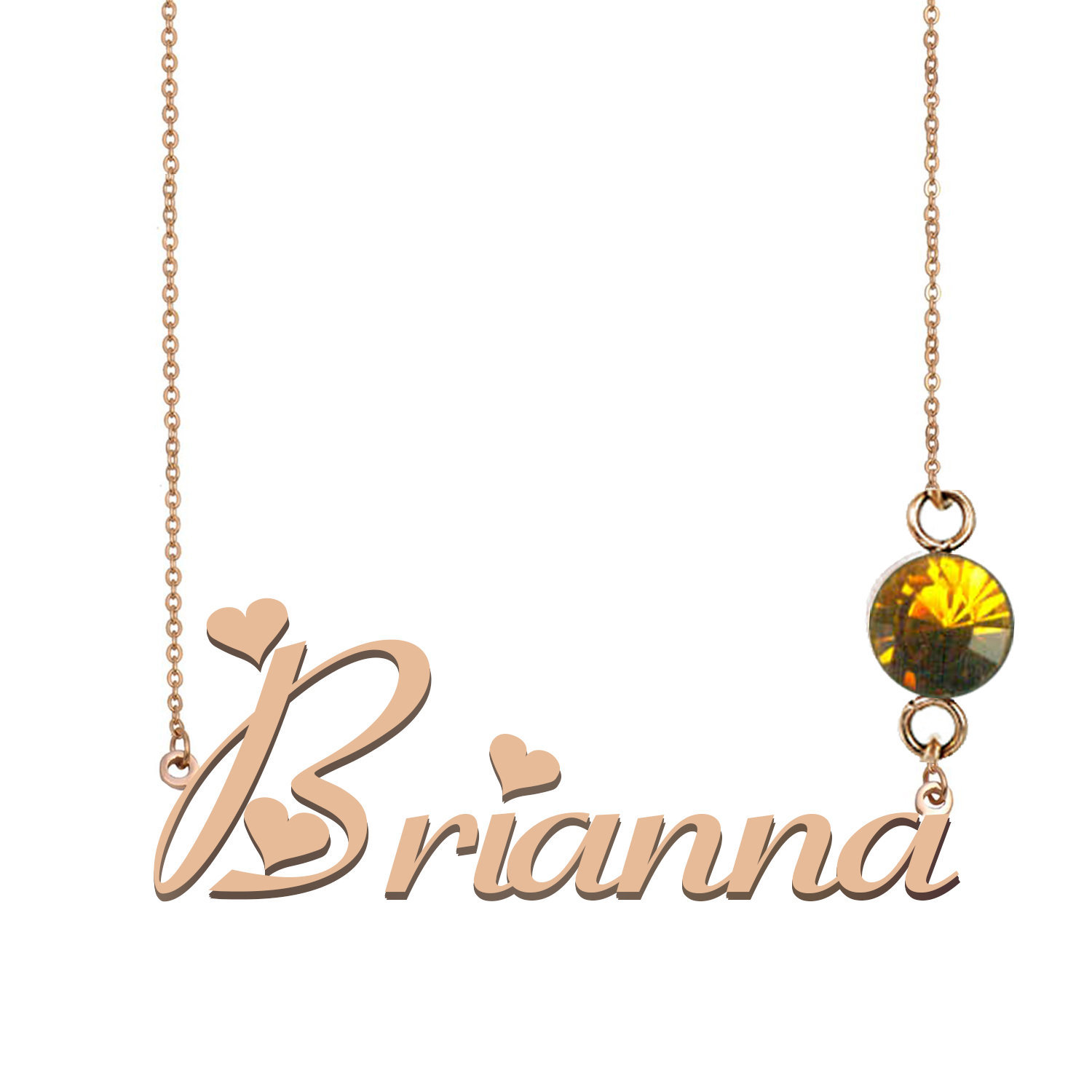Customized Name Necklace, Z Name Necklace, Brianna Name Necklace Best