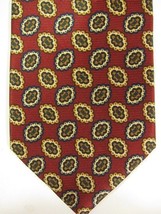 NEW $125 Brooks Brothers Makers Red With Modified Blue Paisley Silk tie - $33.74