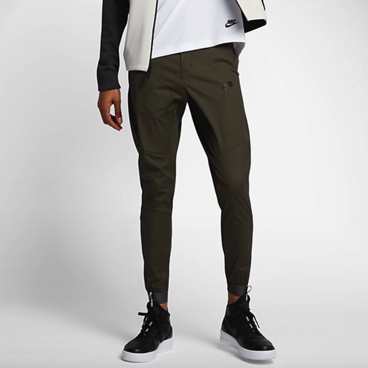 NIKE SPORTSWEAR BONDED JOGGER PANTS CARGO KHAKI 823363 325 US MENS SZ ...