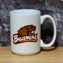 Oregon State University OSU Beavers White Ceramic Cup Mug 14oz Nice! - $16.53