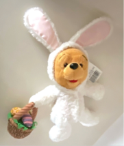 Walt Disney World Easter Winnie the Pooh Bunny 2002 Plush Doll NEW image 1