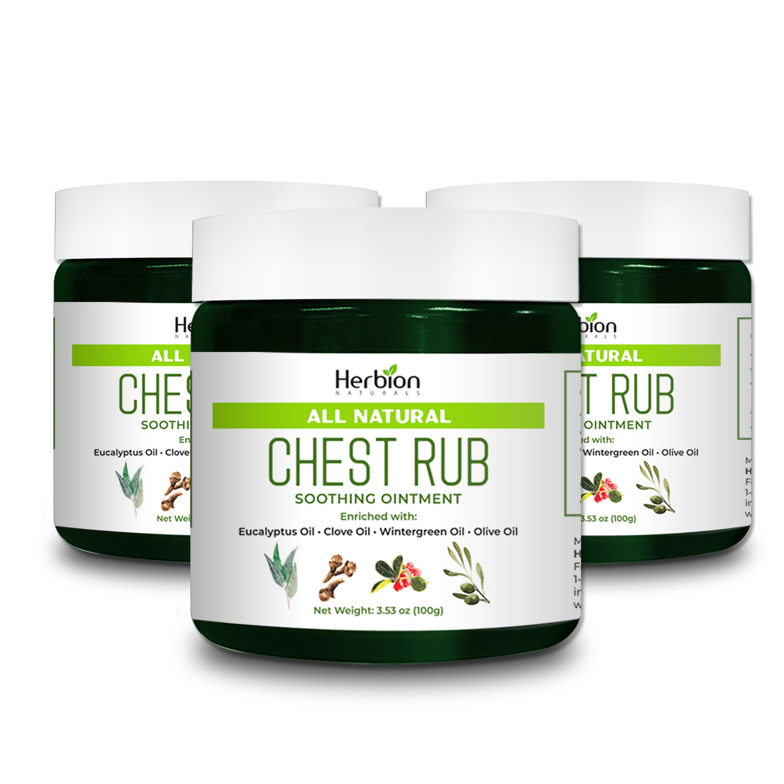 Herbion Naturals Chest Rub 3.53 oz