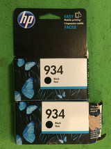 Hp Ink Cartridges 934 - 2 Black - Brand New - $17.95