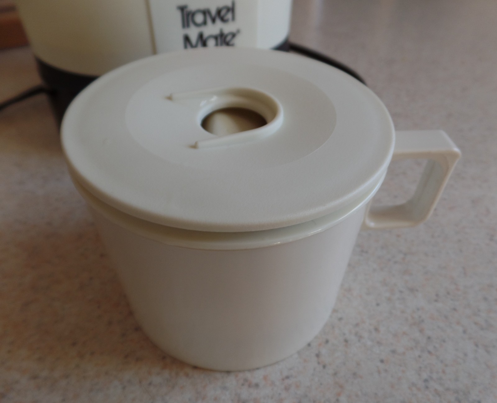 Vintage MELITTA Portable TRAVELMATE 1 Cup COFFEE Maker w CANVAS Bag